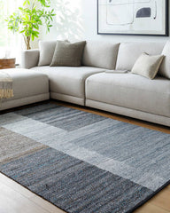 Mischa Rustic Medium Grey Area Rug