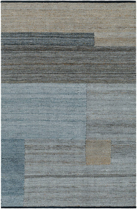 Quantisha Rustic Dark Grey Area Rug