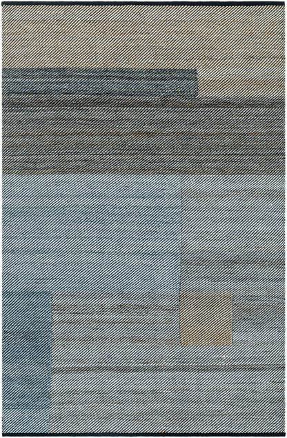 Quantisha Rustic Dark Grey Area Rug