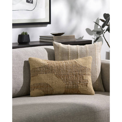 Eleasha Khaki Pillow Cover