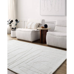 Felipe Modern Off-White Area Rug