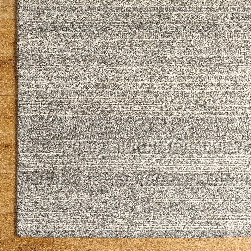 Melun Global Charcoal/Oatmeal Area Rug