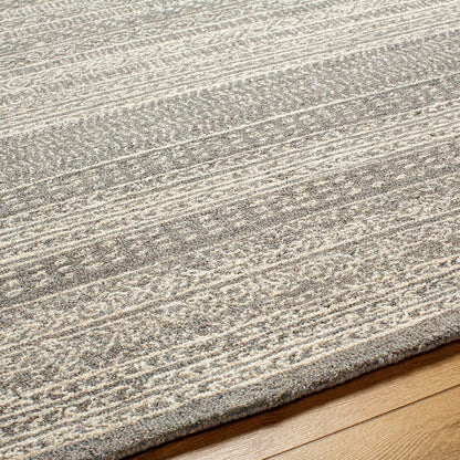 Melun Global Charcoal/Oatmeal Area Rug