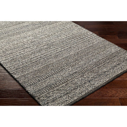 Melun Global Charcoal/Cream Area Rug