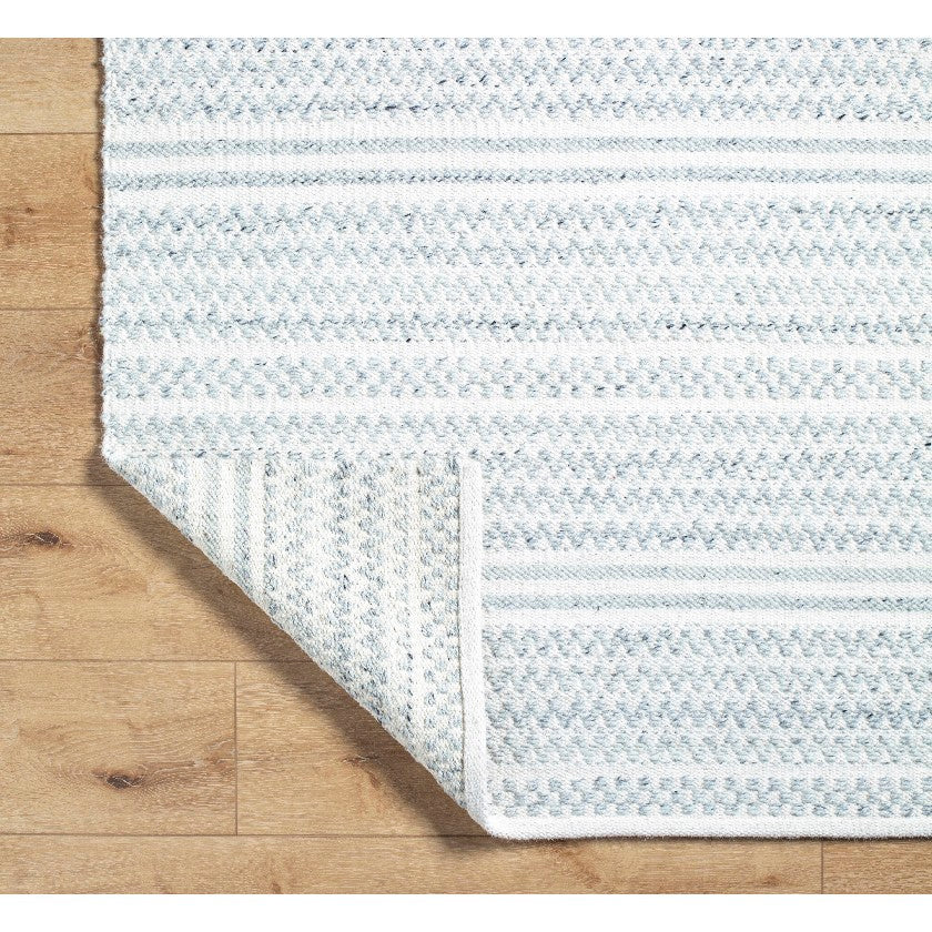 Precious Solid and Border Cream/Black Area Rug