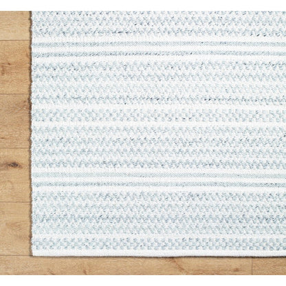 Precious Solid and Border Cream/Black Area Rug