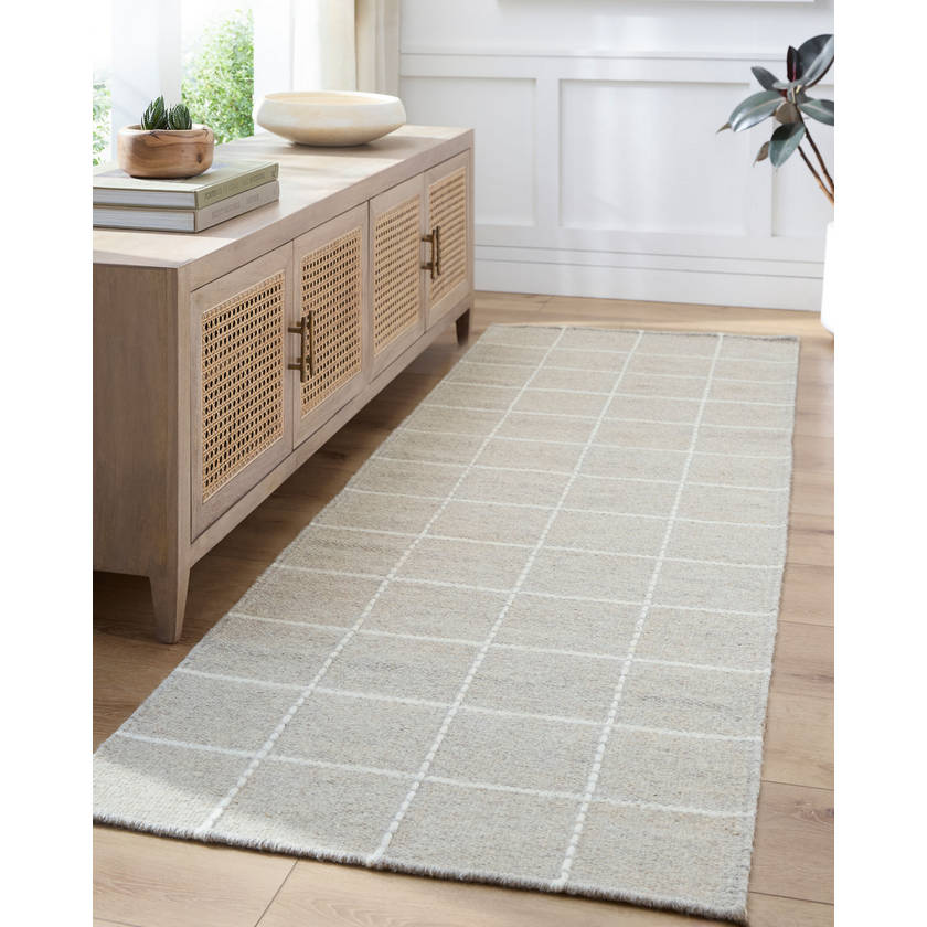 Ishaq Cottage Sterling Grey Area Rug