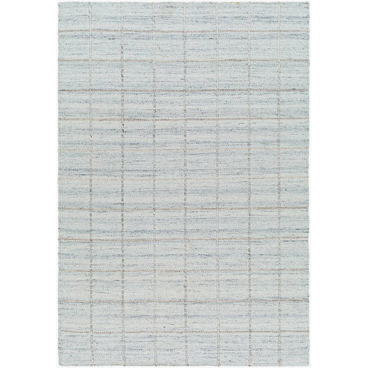 Ishaq Cottage Soft Blue Area Rug