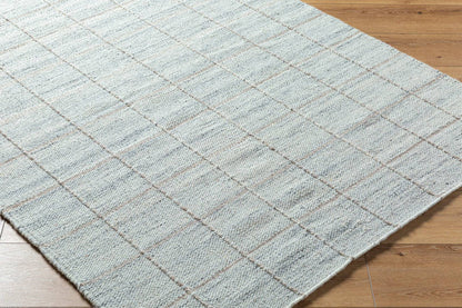Ishaq Cottage Soft Blue Area Rug