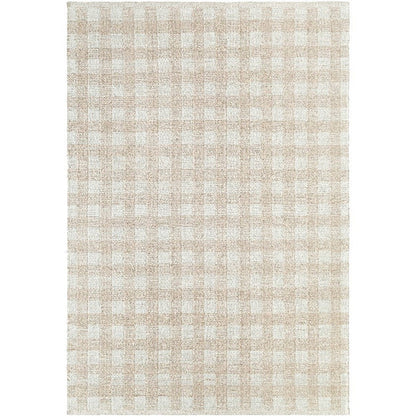 Jamaris Solid and Border Warm Grey Area Rug