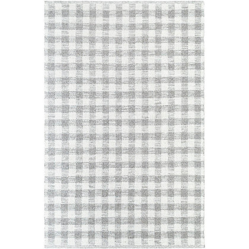 Jamaris Solid and Border Ivory Area Rug