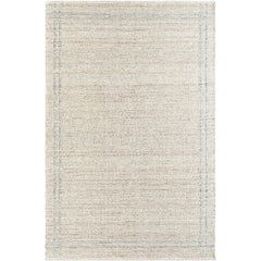 Janmichael Solid and Border Tan Area Rug