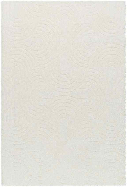 Shaquitta Modern Light Beige/Ivory Area Rug