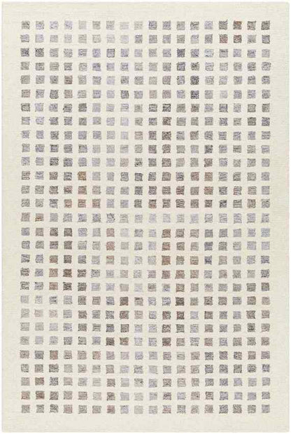 Virgie Modern Light Gray/Cream Area Rug