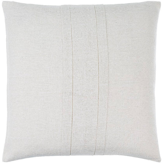 Takeria Light Silver  Pillow Cover