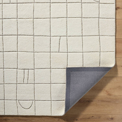 Leshawn Modern Light Silver Area Rug