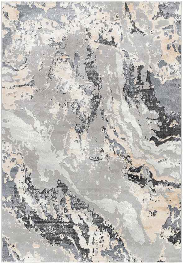 Katerina Modern Light Gray Area Rug