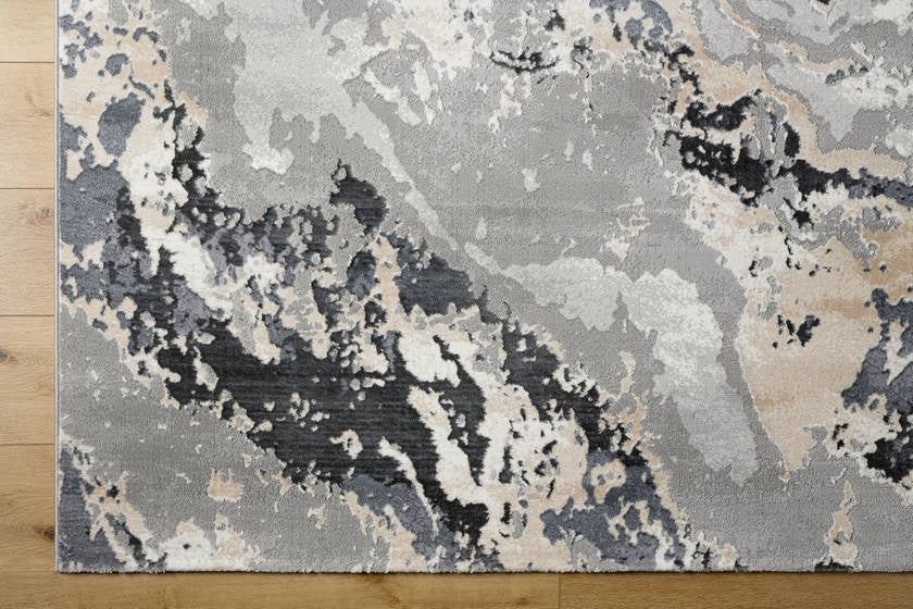 Katerina Modern Light Gray Area Rug