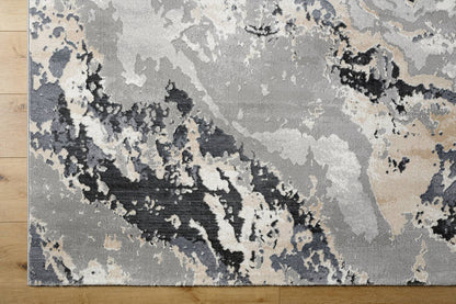 Katerina Modern Light Gray Area Rug