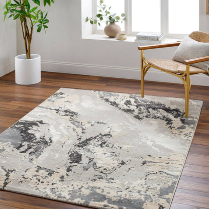 Katerina Modern Light Gray Area Rug