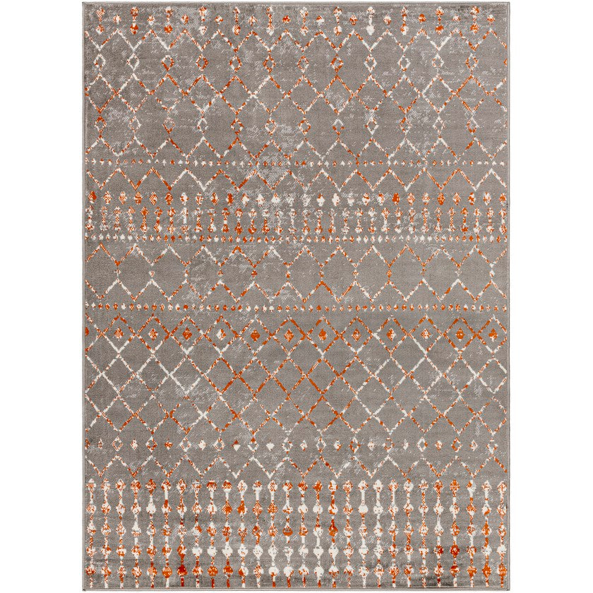 Olburgen Global Medium Gray Area Rug