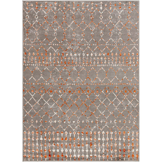 Olburgen Global Medium Gray Area Rug