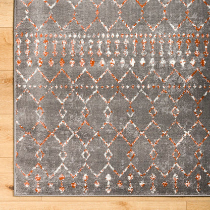 Olburgen Global Medium Gray Area Rug