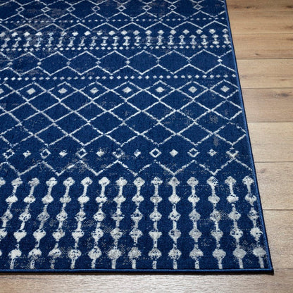 Olburgen Global Dark Blue/Charcoal Area Rug