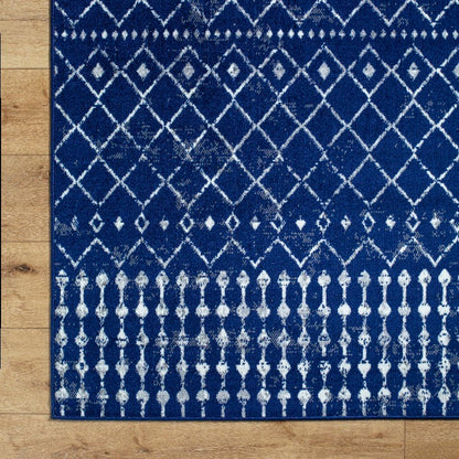 Olburgen Global Dark Blue/Charcoal Area Rug