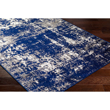 Ommeren Modern Navy Area Rug