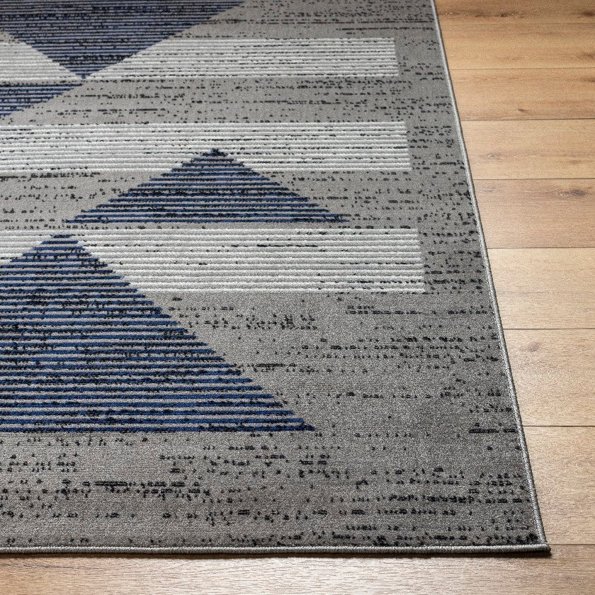 Plasmolen Modern Charcoal Area Rug