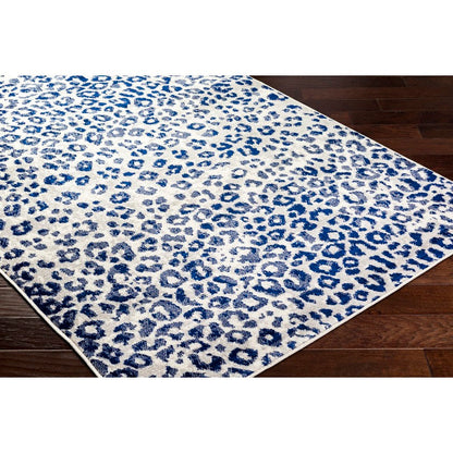 Pol Modern Dark Blue Area Rug