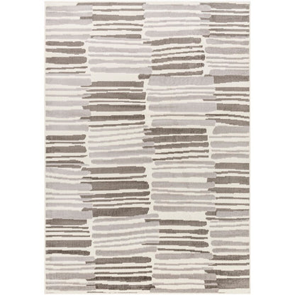 Shamaya Modern Light Gray Area Rug