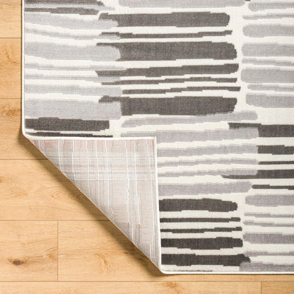 Shamaya Modern Light Gray Area Rug