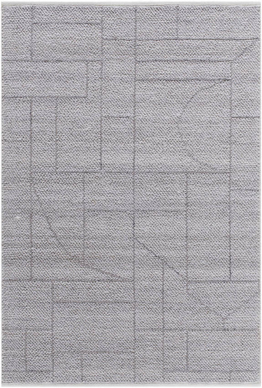 Corban Modern Slate  Area Rug