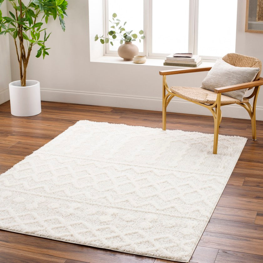 Daris Modern Cream Area Rug