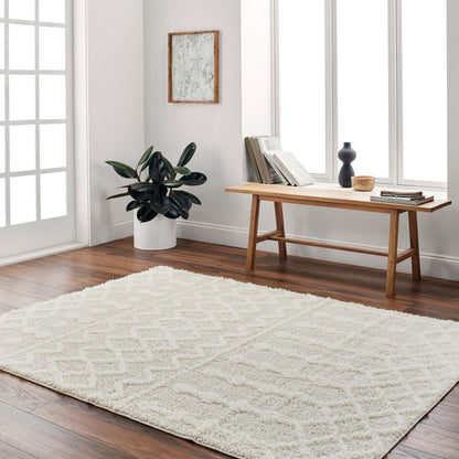 Daris Modern Cream Area Rug