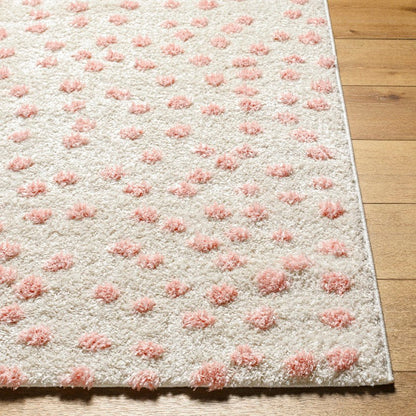 Nyisha Modern Beige/Light Pink Area Rug