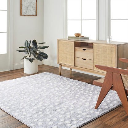 Nyisha Modern Gray Area Rug