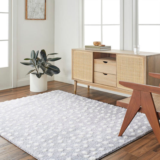 Nyisha Modern Gray Area Rug