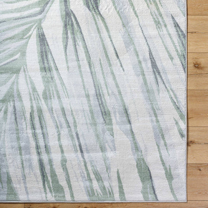 Roslyn Coastal Medium Green Area Rug