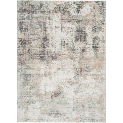 Brinda Modern Light Brown/Charcoal Area Rug