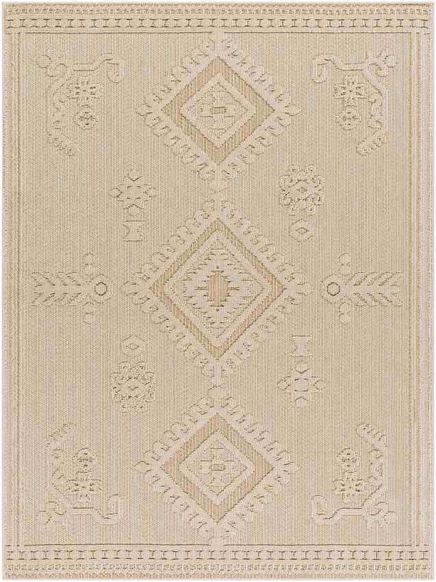 Jacquelynn Modern Light Brown Area Rug