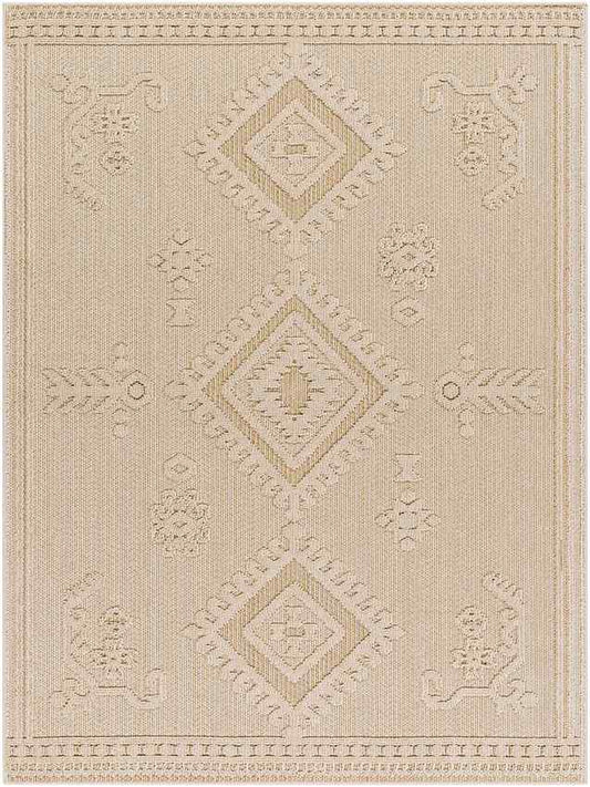 Jacquelynn Modern Light Brown Area Rug
