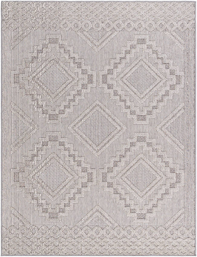 Arno Modern Light Gray Area Rug