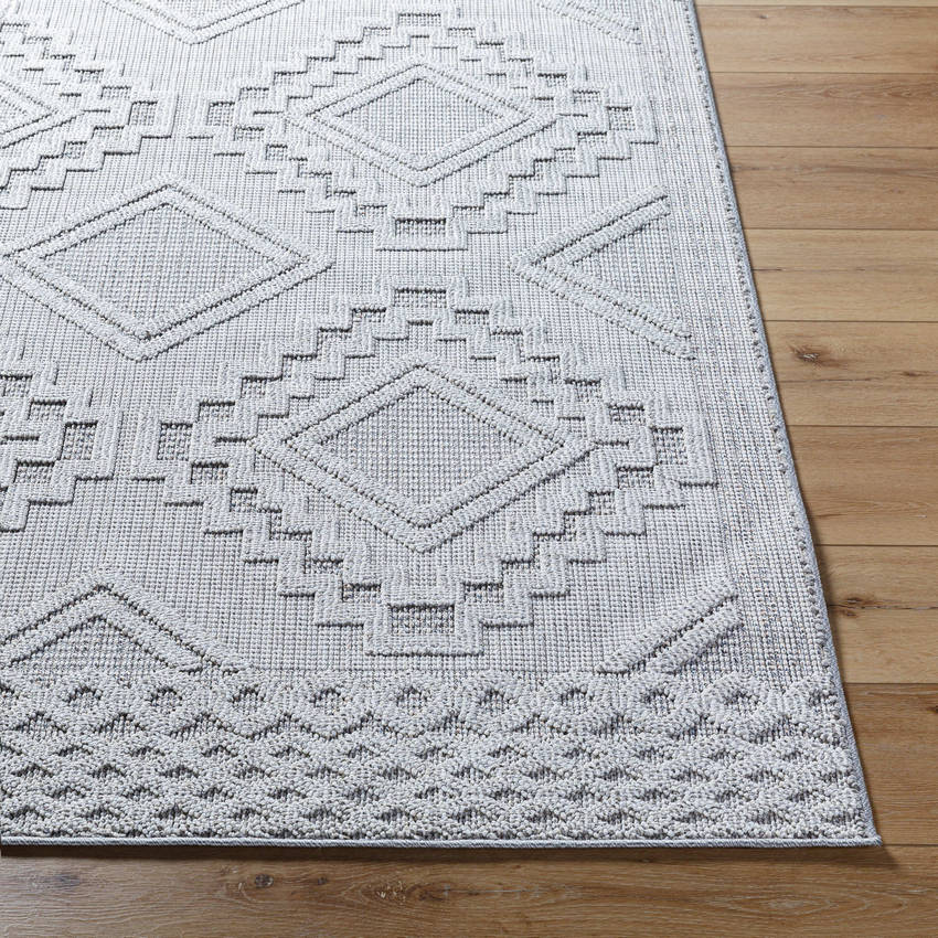 Arno Modern Light Gray Area Rug
