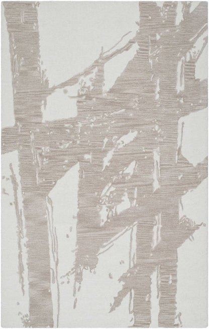 Mrk Modern Metallic - Silver Area Rug