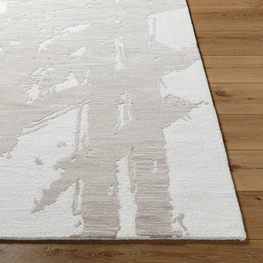 Mrk Modern Metallic - Silver Area Rug