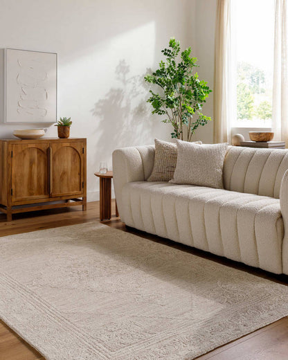 Garbiel Traditional Ash Area Rug