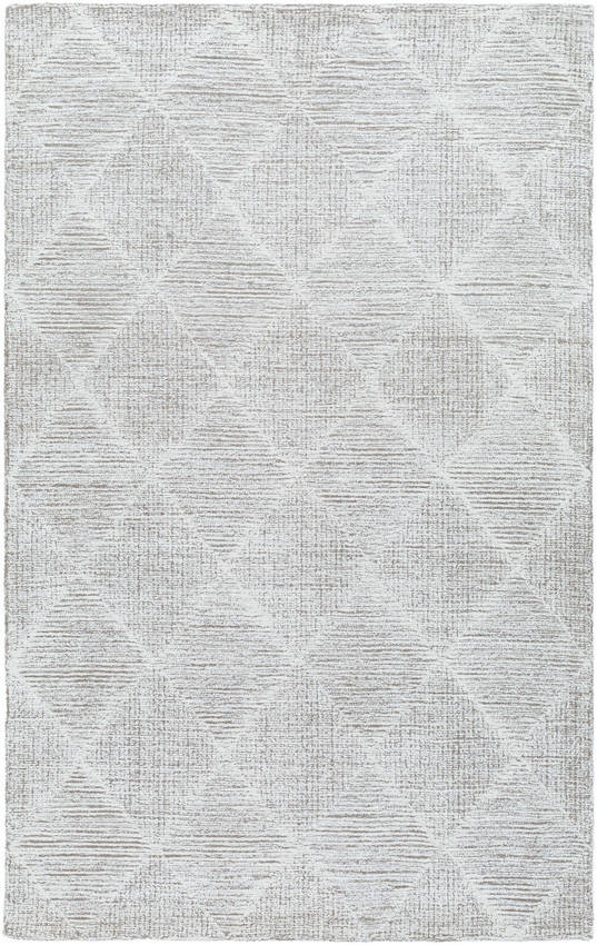 Yves Global Light Silver Area Rug